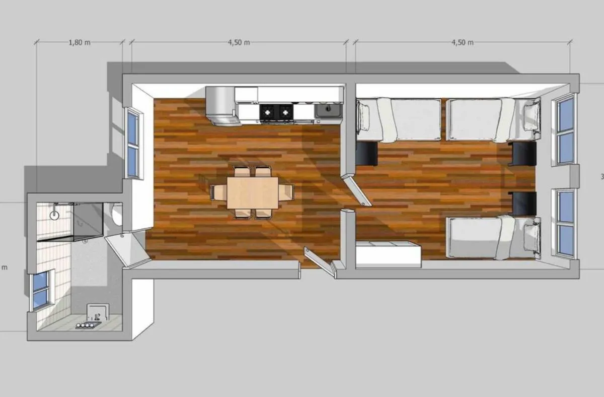 Image 3 of Beautiful Airportflats near Köln