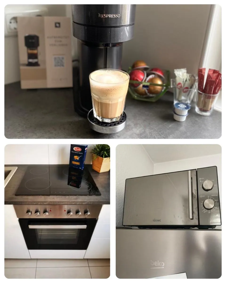 Image 4 of “GREENSUN-HOMES” Messe, Flughafen und Zentrums nah, Ruhig, Modern, schnelles WLAN, Balkon und Küche, freies Parken, 4 Schlafplätze möglich