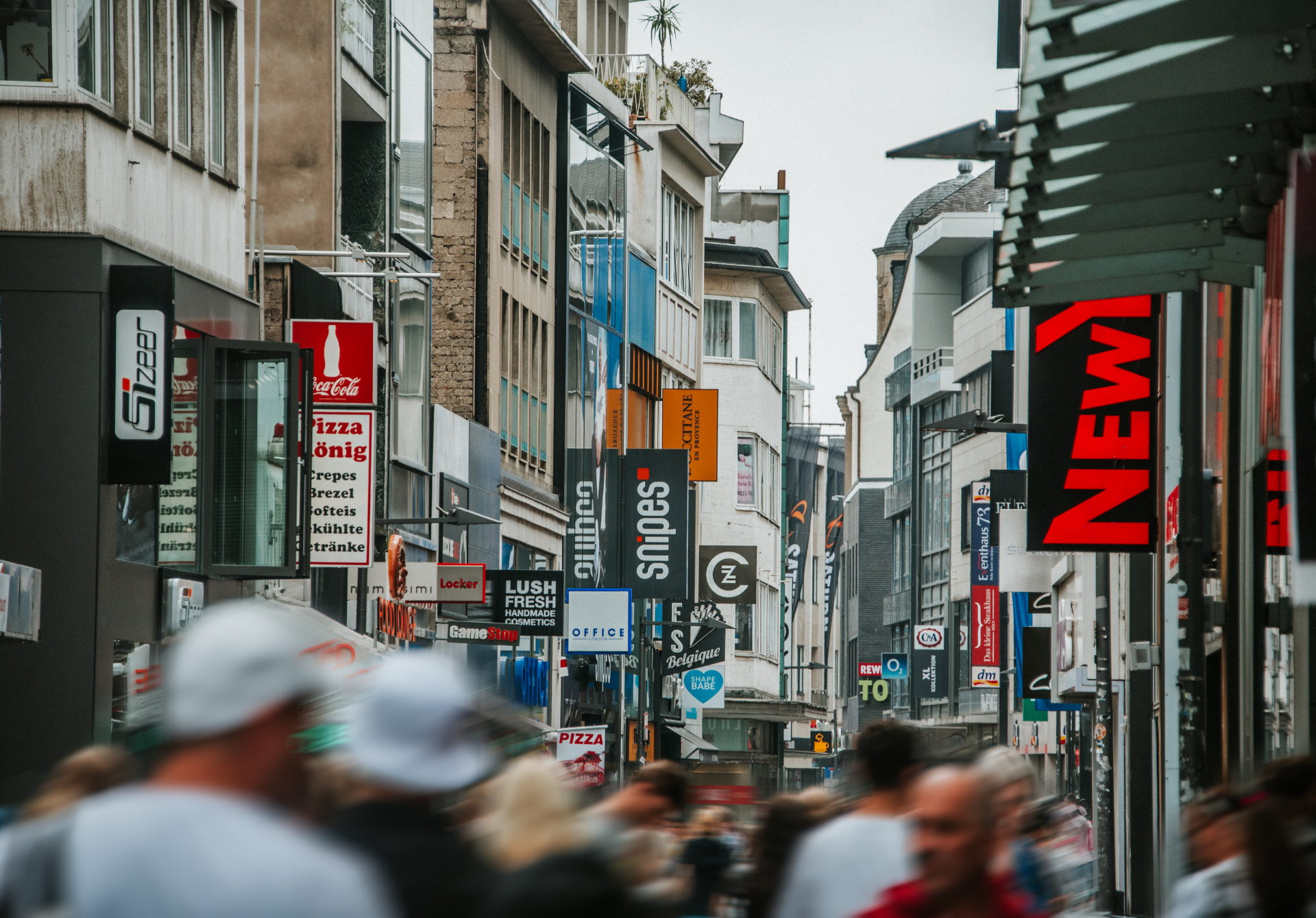 Schildergasse and Hohe Straße